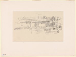 Old Battersea Bridge by James Abbott McNeill Whistler