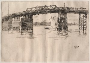 Old Battersea Bridge by James McNeill Whistler