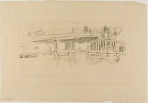 Old Battersea Bridge by James McNeill Whistler