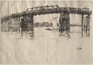 Old Battersea Bridge by James McNeill Whistler