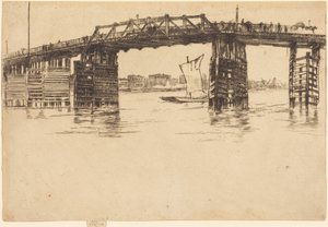 Old Battersea Bridge by James McNeill Whistler