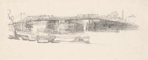 Old Battersea Bridge, No. 2 by James Abbott McNeill Whistler