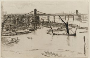 Old Hungerford Bridge
