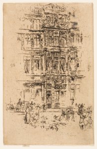 Palaces, Brussels by James Abbott McNeill Whistler