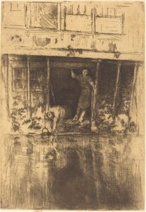 Pierrot by James Abbott McNeill Whistler