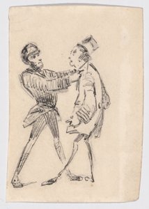 Policeman and Citizen by James Abbott McNeill Whistler
