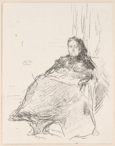 Portrait Study: Mrs. Philip, No. 2 by James Abbott McNeill Whistler