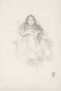 Portrait Study: Mrs. Philip, No. 3 by James Abbott McNeill Whistler