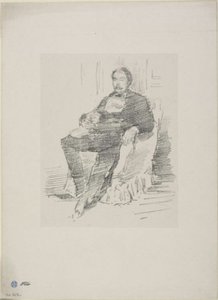 Portrait of Dr. Whistler, No. 2 by James Abbott McNeill Whistler