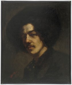 Portrait of Whistler with a Hat by James Abbott McNeill Whistler