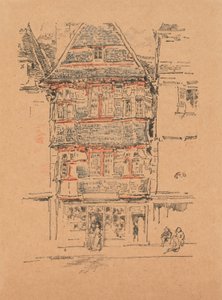 Red House, Paimpol by James Abbott McNeill Whistler
