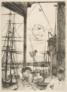 Rotherhithe (Wapping) by James McNeill Whistler