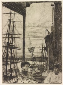 Rotherhithe by James Abbott McNeill Whistler
