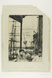 Rotherhithe by James Abbott McNeill Whistler