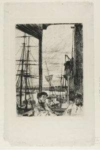 Rotherhithe by James Abbott McNeill Whistler