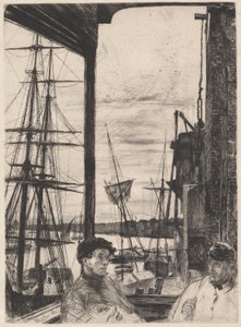 Rotherhithe K. 66 III by James Abbott McNeill Whistler