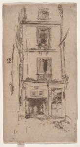 Rue des Bons Enfants, Tours by James McNeill Whistler
