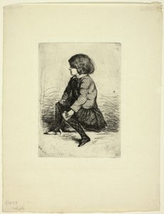 Seymour Haden, Jr, Seated