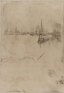 Shipping, Venice by James Abbott McNeill Whistler