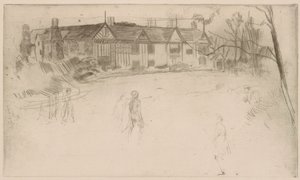 Speke Hall by James Abbott McNeill Whistler