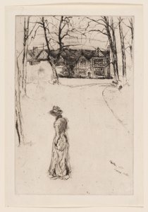 Speke Hall: The Avenue by James Abbott McNeill Whistler