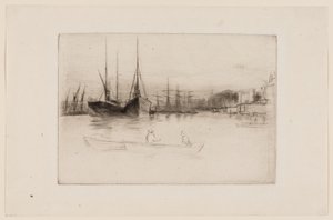 Steamboats off the Tower