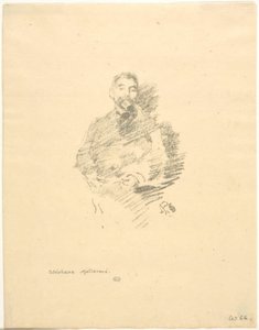 Stéphane Mallarmé by James Abbott McNeill Whistler