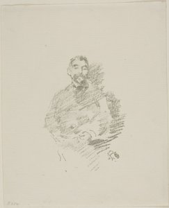 Stéphane Mallarmé by James Abbott McNeill Whistler