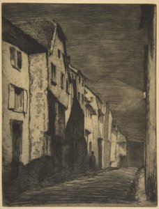 Street at Saverne by James McNeill Whistler