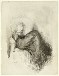 Study: Maud Seated by James Abbott McNeill Whistler