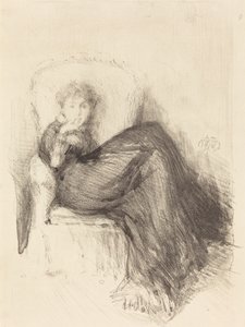 Study: Maude Seated by James Abbott McNeill Whistler