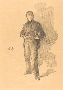 Study No. 1: Mr. Thomas Way by James Abbott McNeill Whistler