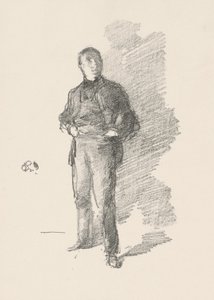 Study No. 1: Mr. Thomas Way by James Abbott McNeill Whistler
