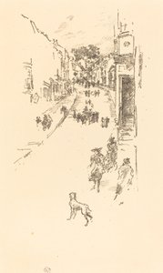 Sunday, Lyme Regis by James Abbott McNeill Whistler