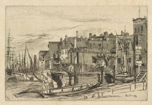Thames Police by James Abbott McNeill Whistler