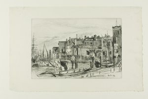 Thames Police by James Abbott McNeill Whistler