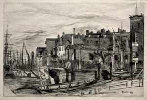 Thames Police by James McNeill Whistler