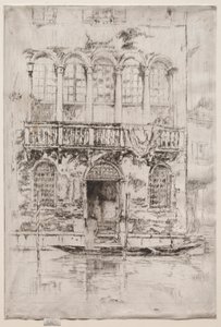 The Balcony by James McNeill Whistler