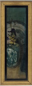 The Blue Girl (fragment): Purple and Blue by James Abbott McNeill Whistler