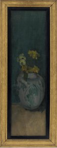 The Blue Girl (fragment): Yellow and Blue by James Abbott McNeill Whistler