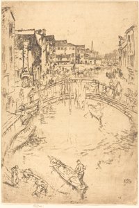 The Bridge by James Abbott McNeill Whistler