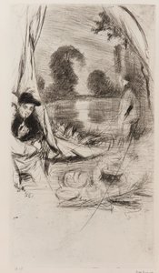 The Camp by James Abbott McNeill Whistler