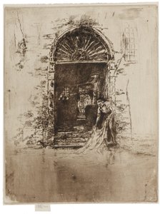 The Dyer by James Abbott McNeill Whistler