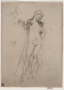 The Fan (Model No. 3) by James McNeill Whistler