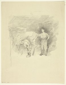 The Farriers by James Abbott McNeill Whistler