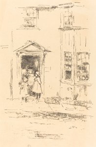 The Little Doorway, Lyme Regis by James Abbott McNeill Whistler