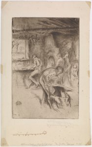 The Little Forge, Liverpool by James Abbott McNeill Whistler