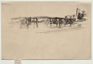 The Little Putney, No. 1 by James McNeill Whistler