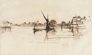 The Little Putney, No. 2 by James McNeill Whistler