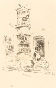 The Little Steps, Lyme Regis by James Abbott McNeill Whistler